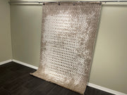 Indian Jute Rug, Beige Rug, %100 Polyester, Size: Ft: 5.2 x 7.5 Feet ( 160X230 Cm ) - Oriental Silk Rugs