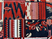 Afghan Rug, Red Rug, %Cotton & Chenille, Size: Ft: 5.2 x 7.5 Feet ( 160X230 Cm ) - Oriental Silk Rugs