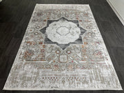 Mamluk Design Rug, Colourful Rug, %60 Bamboo %40 Acrylic, Size: Ft: 6.6 x 9.5 Feet ( 200X290 Cm ) - Oriental Silk Rugs