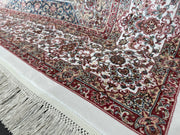 Traditional Silk Rug, Area Rug, 100% Bamboo Silk Carpet, Size: Ft: 5.2 x 7.5 Feet ( 160X230 Cm )